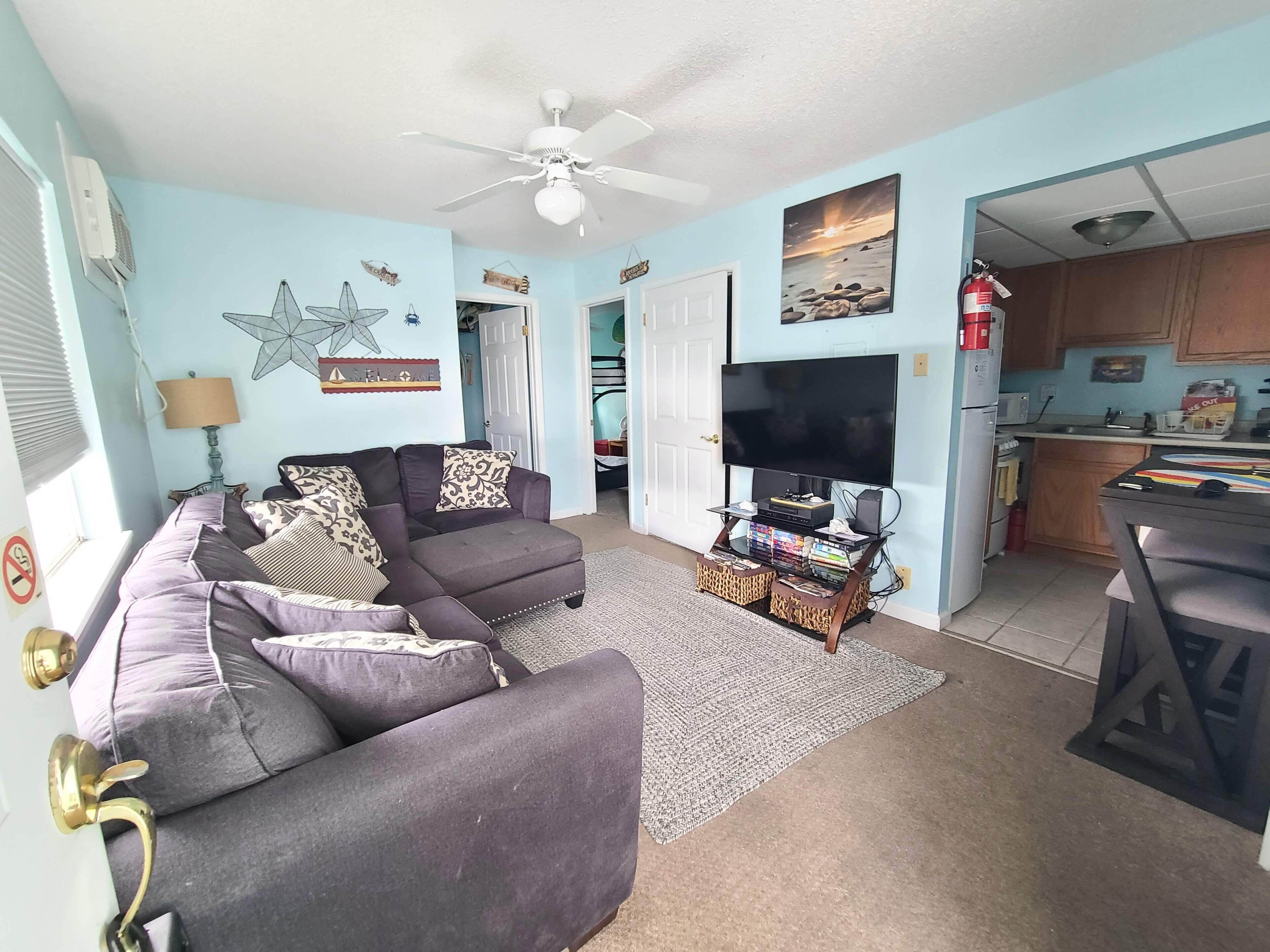 3 bd, 2 bath Wildwood crest top floor condo (2nd floor)