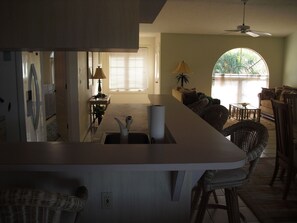 Interior - 4 Br Englewood Home W/ Pool & Boat Dock --with upstairs and downstairs kitchens (Englewood)