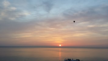 Sunrise from the balcony