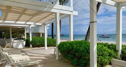 Caribbean Beachfront Ocean view Condo with high speed wifi and Cleaning Services
