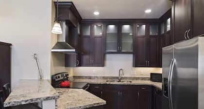 Aspenwood Manor- Luxury Thai-inspired 3bed/2ba Condo downtown!