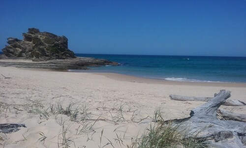 Oceanview 6 at Nambucca with rooftop tce & spa