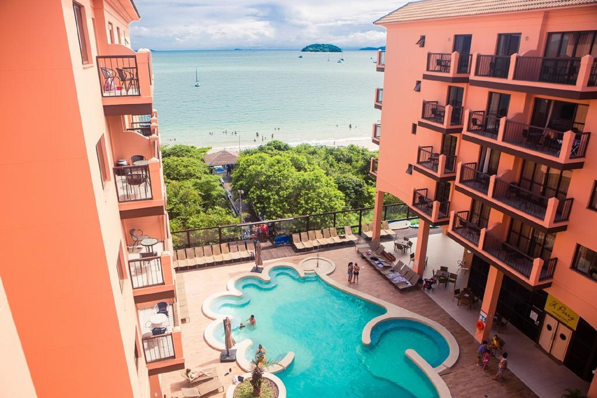 Foot in the sand in Jurerê Internacional