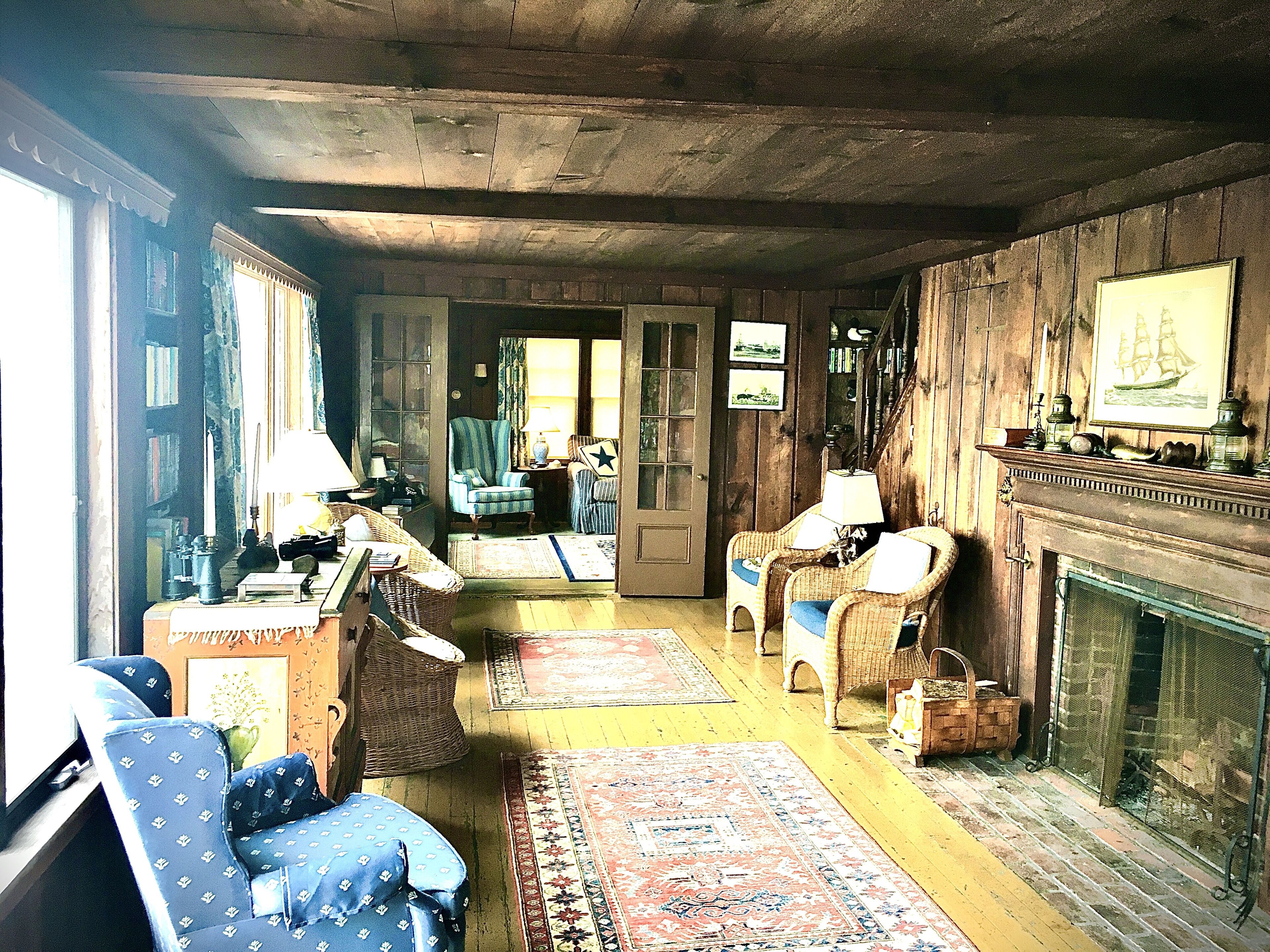 Beachfront Nantucket style home with amazing views on 3 acre estate setting