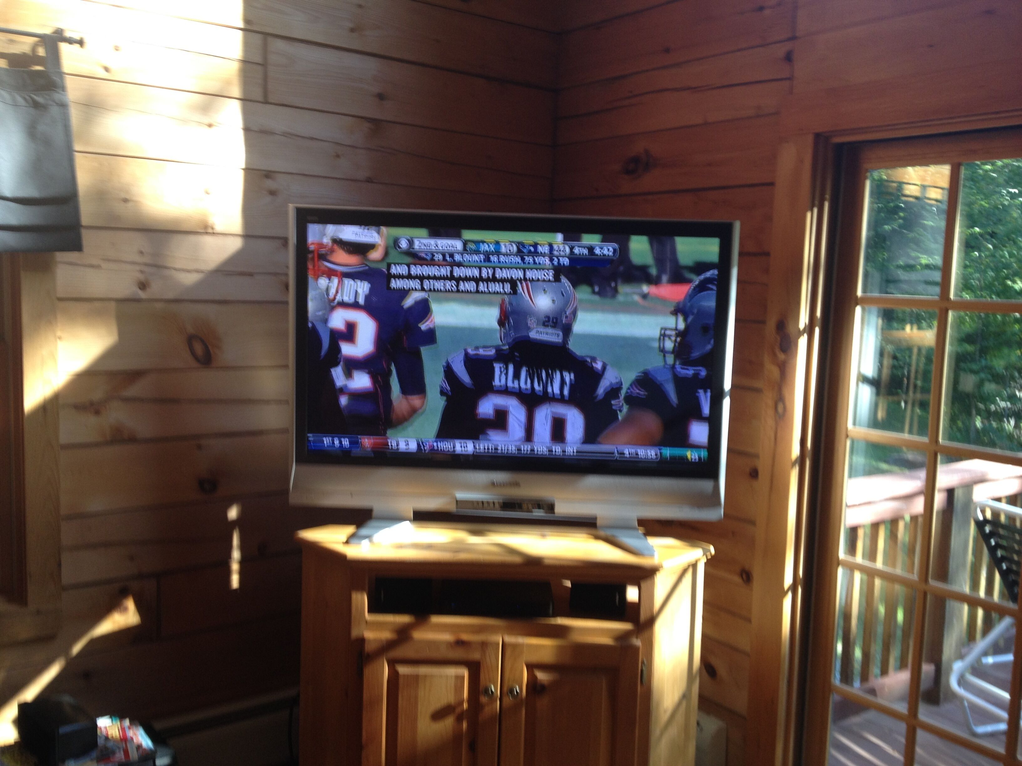 Contemporary Log Home