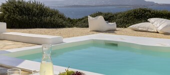 Private pool, Breathtaking Panoramic View to the Sea & Sunset