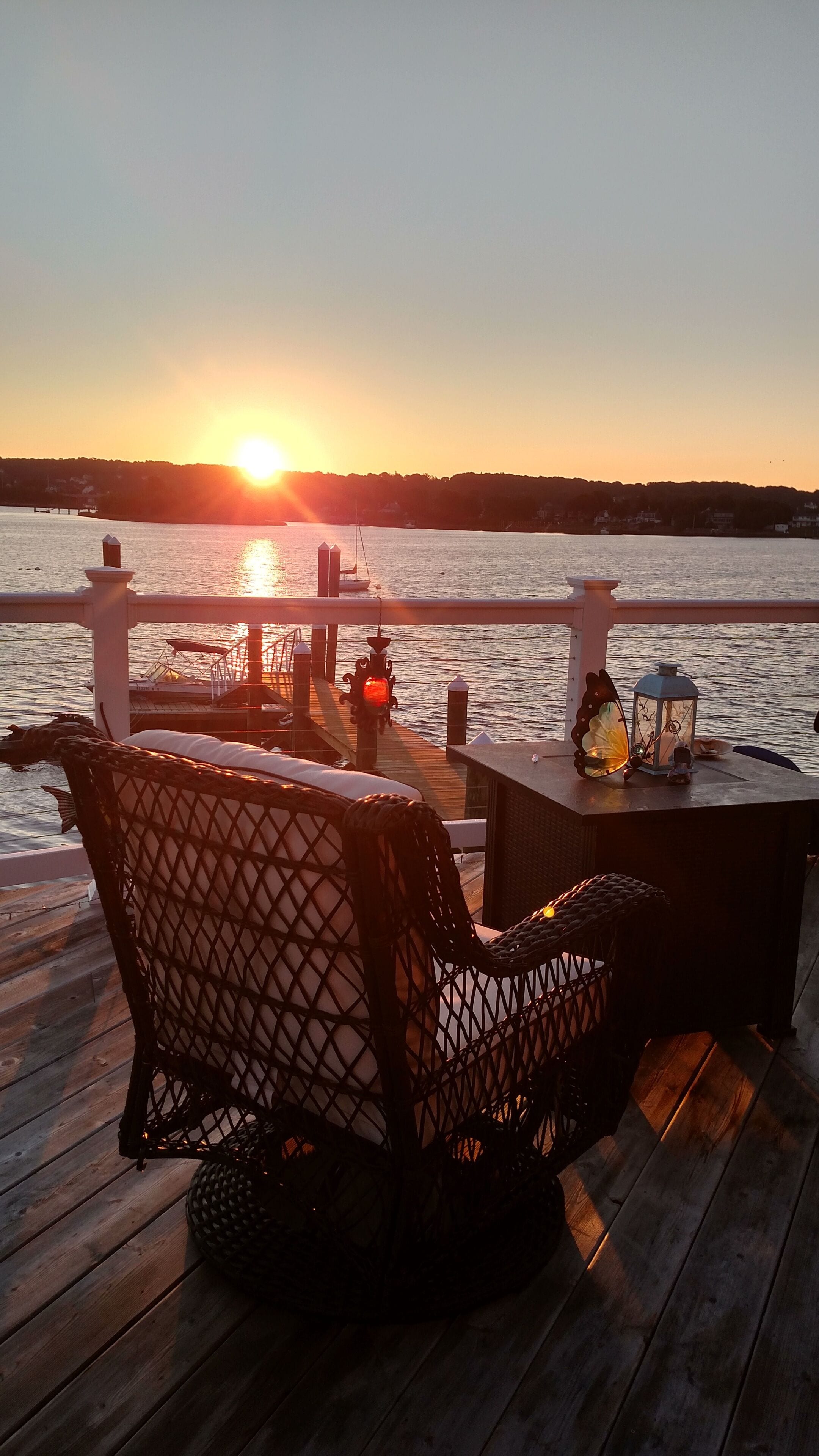 Oceanfront Home With Sea Access, Panoramic Views, and new large deck and dock!