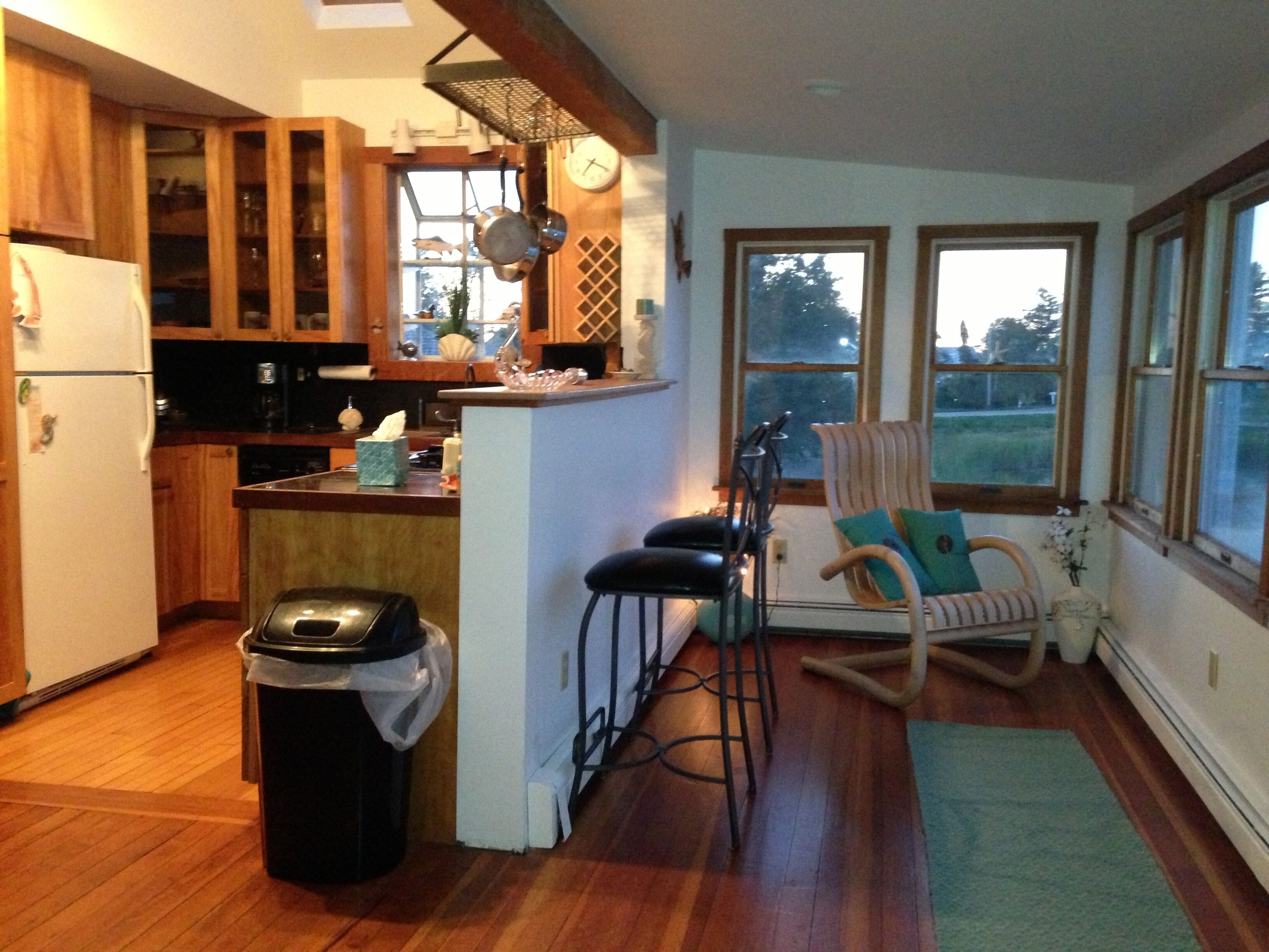 Oceanfront Home With Sea Access, Panoramic Views, and new large deck and dock!