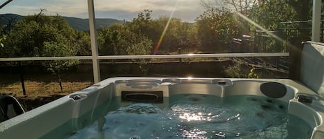 Bubbelpool utomhus