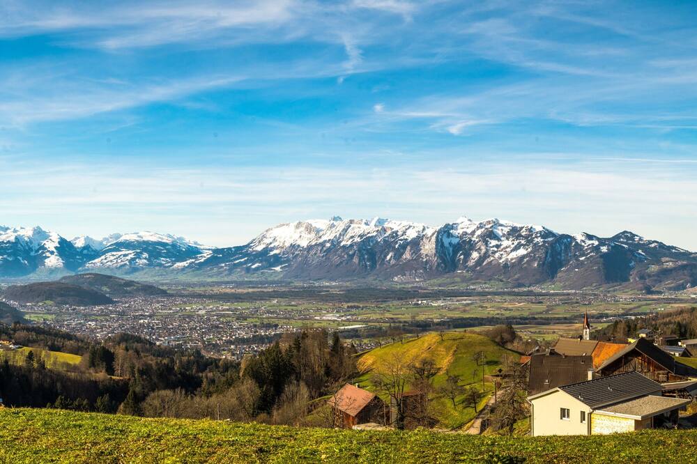 Luxury with a spectacular view in the Alps