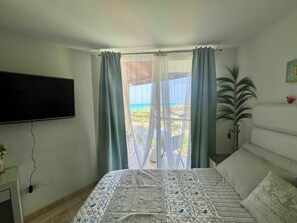 1 soverom, strykejern/-brett, wi-fi (inkludert) og sengetøy