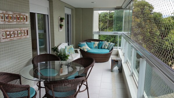 Outdoor dining - Lindo apartmento na Riviera - próximo a praia - 3 quartos
(Bertioga - Riviera de Sao Lourenco)