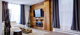 Moderne rekkehus med takterrasse nær sentrum