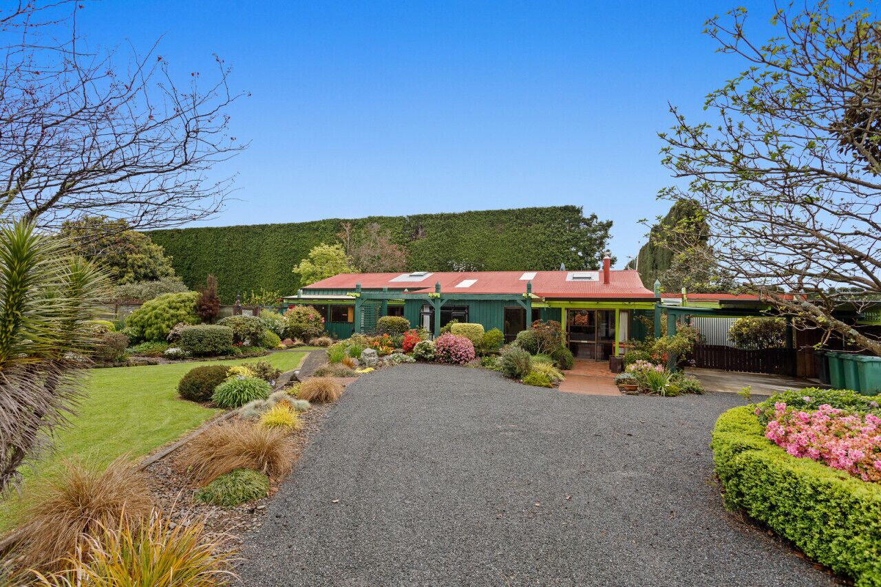 Home is surrounded by orchard
