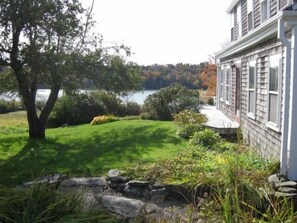 Property grounds - Charming Antique Cape, Water View, Historic Castine, Penobscot Bay. (Castine)