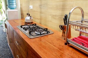 Fridge, microwave, oven, stovetop - 2 Bedroom Pool Villa in Central Seminyak, Mins Walk to Shops, Restaurants, Beach (Seminyak)