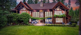 CDAs Finest Secluded Waterfront Estate 7000 Sq ft 5 Forested Acres-Close to town