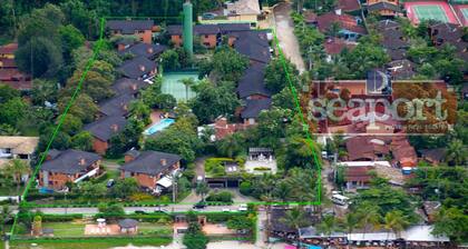 Juquehy Ocean Front Condo: beste Lage am Strand.