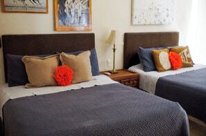 5 bedrooms, in-room safe, iron/ironing board, travel cot