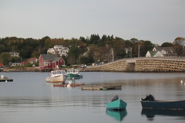 Orr's Island,site of Historic Cribstone Bridge