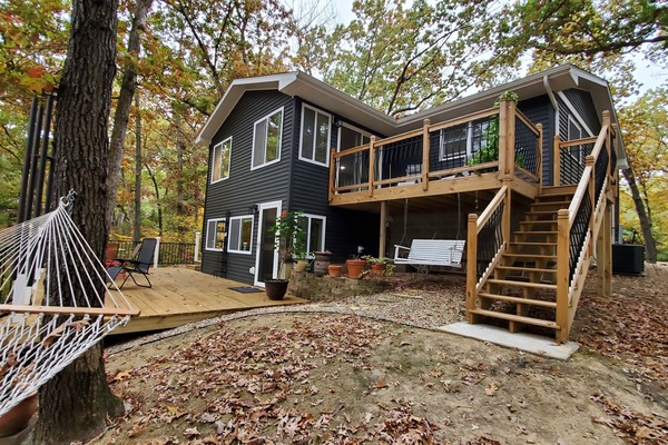 view of the back of home