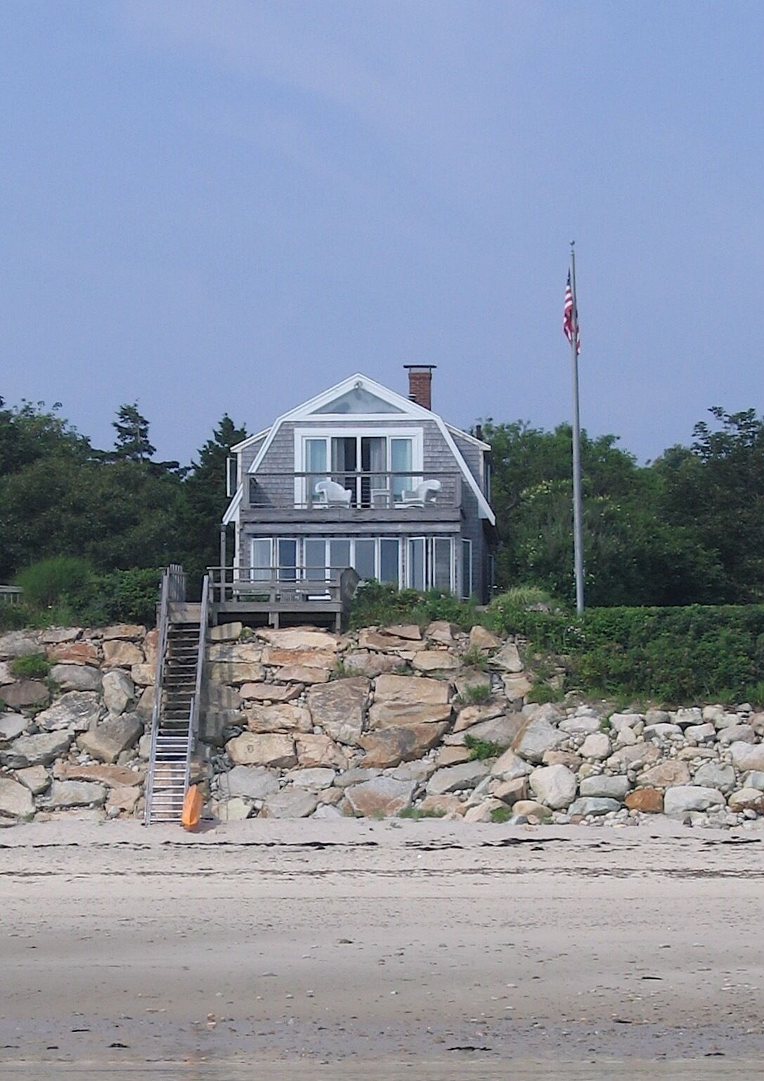Simply stunning oceanfront location with decks galore and private steps to beach