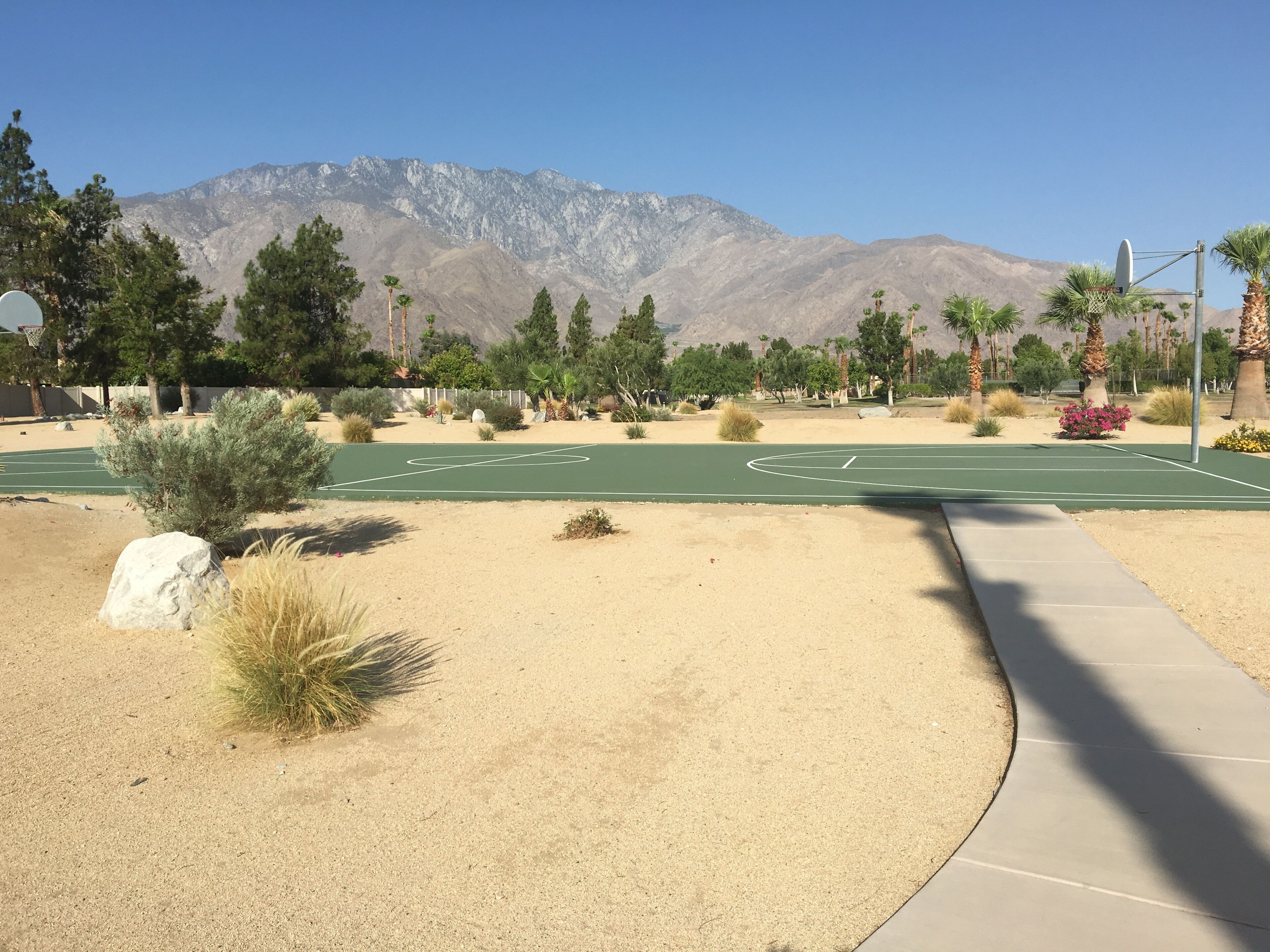 Overnattingsstedets uteområder