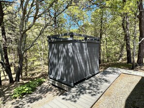 Property grounds - Minutes to several local Beaches, Clean, A/C, fire pit, perfect family home! (Truro)