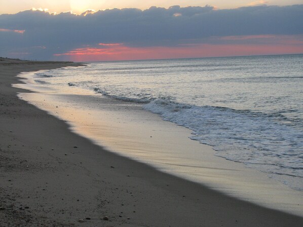 Chaises longues, serviettes de plage