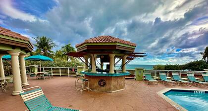 Oceanfront 2 Room Suite with Resort Amenities.