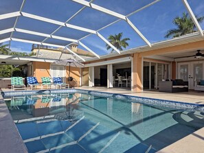 Opvarmet pool