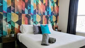 1 bedroom, desk, iron/ironing board, WiFi