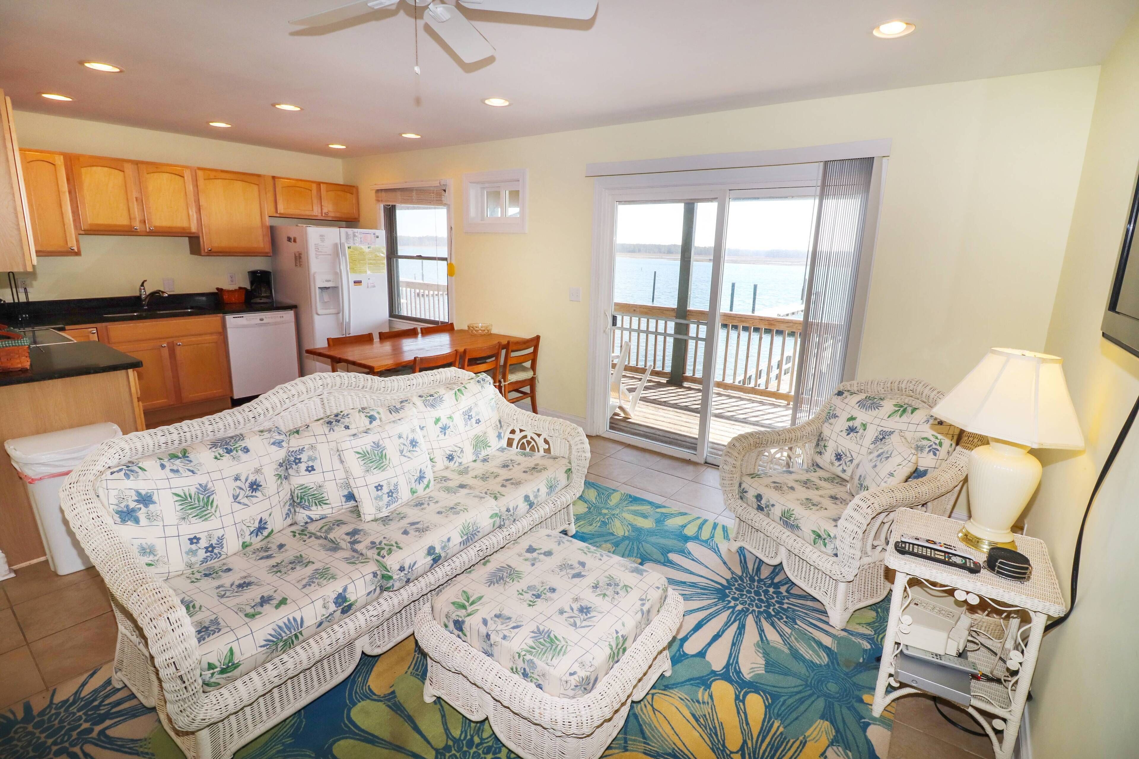 Sea Tag #22, waterfront condo with picturesque boat slip