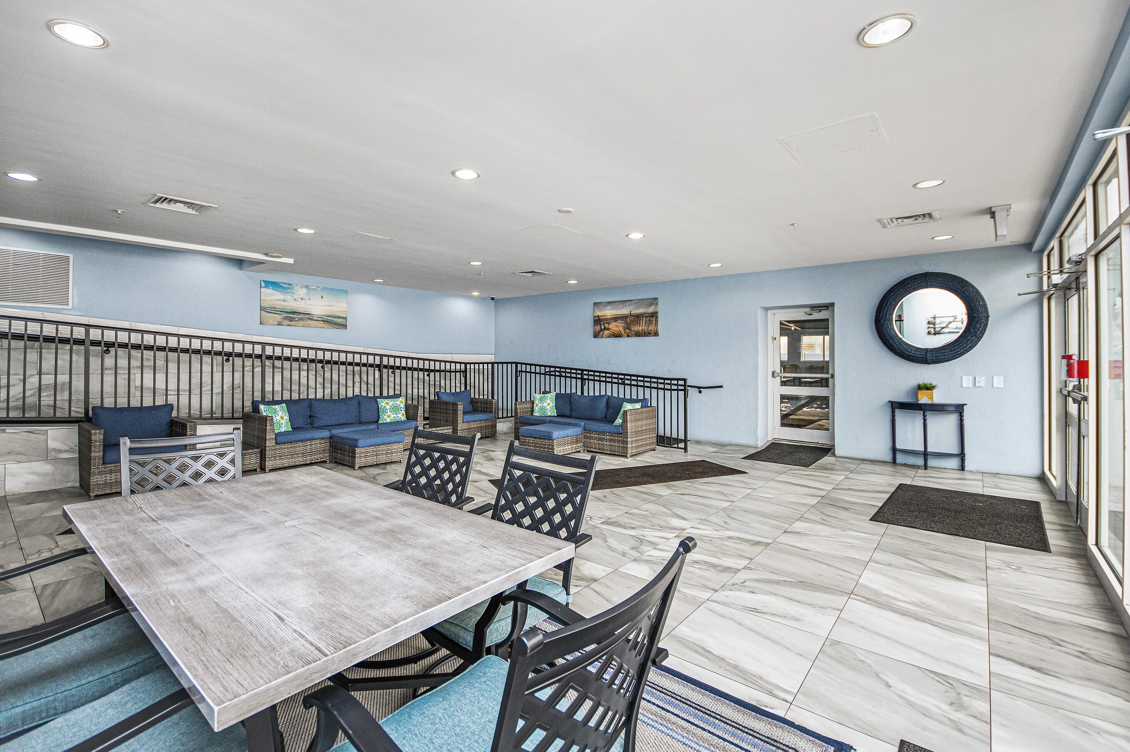 Resort common area