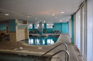 Indoor pool, outdoor pool