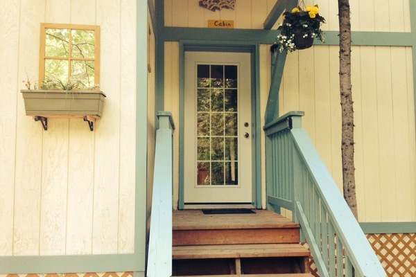 Cabin entrance