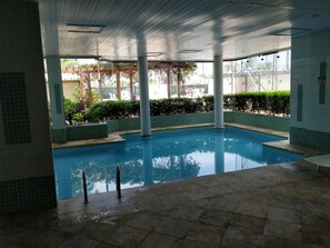 Indoor pool, outdoor pool