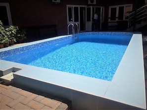 Seasonal outdoor pool
