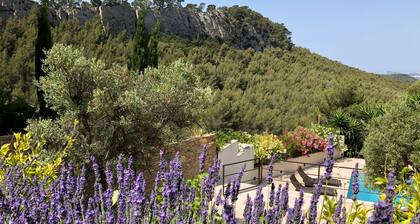 Luxueuse villa climatisée - splendide vue panoramique dans un écrin de verdure