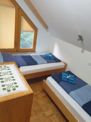 3 bedrooms, Internet, bed sheets