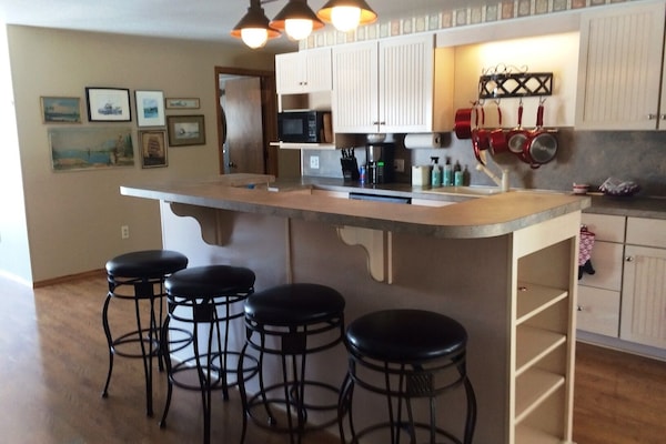 Another view of the kitchen