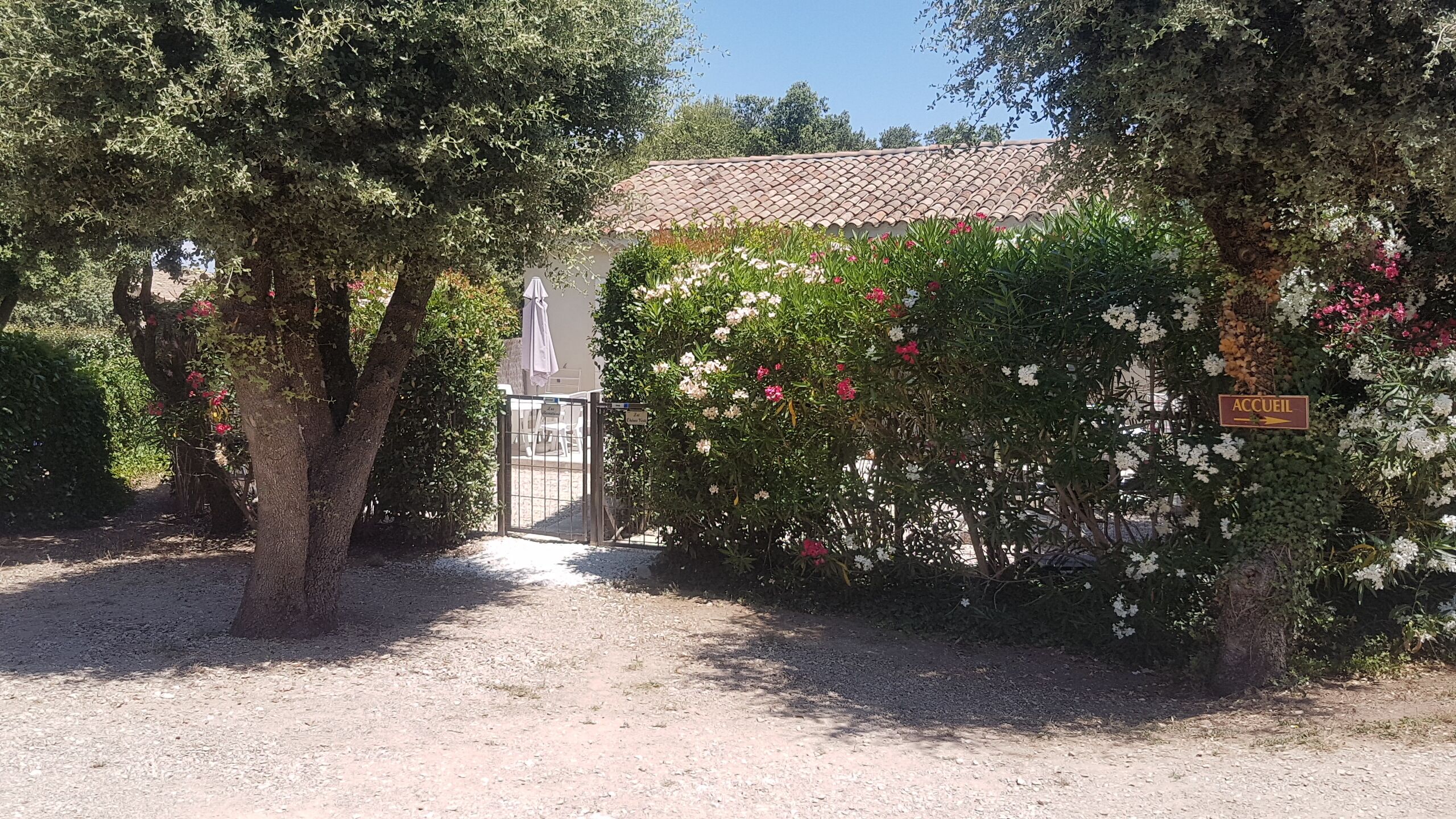 Enceinte de l’hébergement