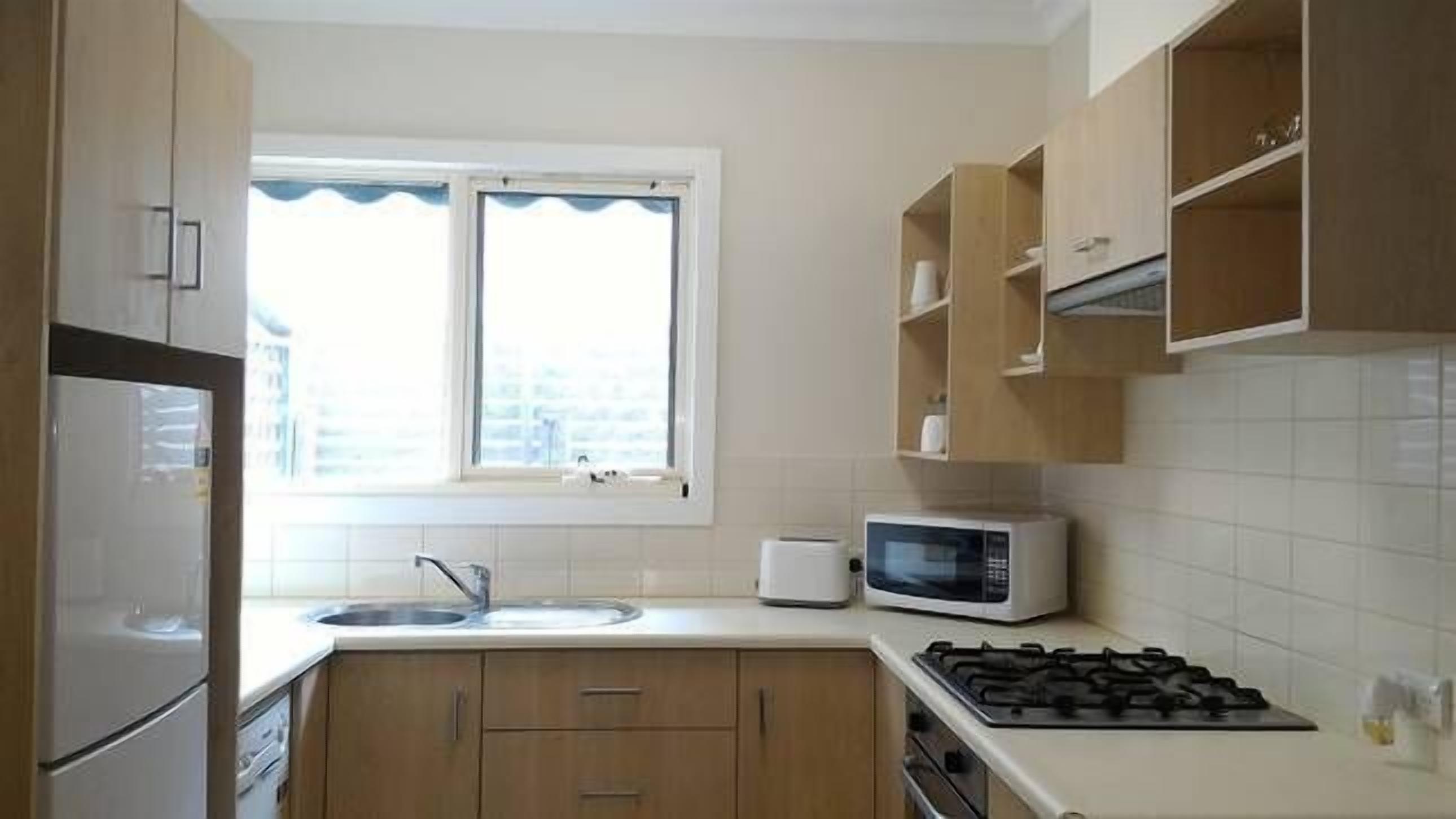 Beachside apartment with pool