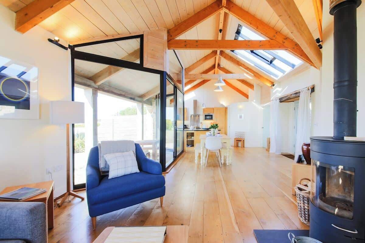 Stunning Old Carthouse With Seaview - Praa Sands