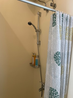 Shower, toilet paper
