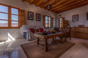 TV, fireplace, DVD player, books