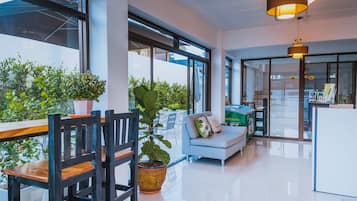 Lobby sitting area