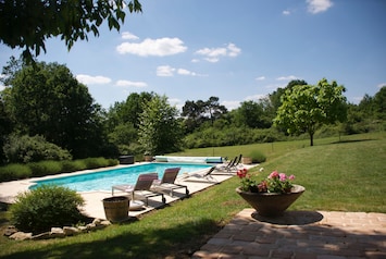 Pool from terrace