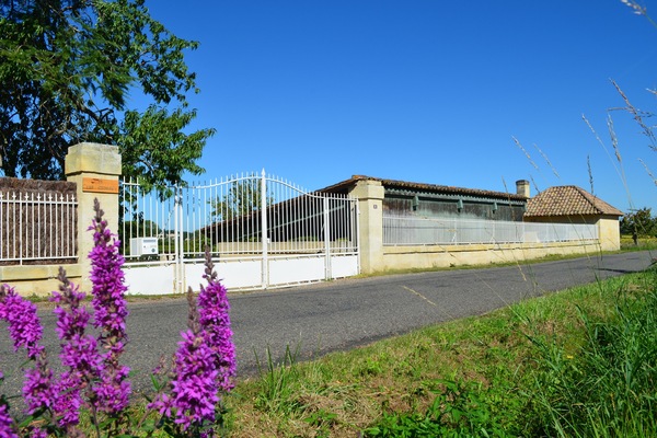 Vue côté chemin de la Mongie