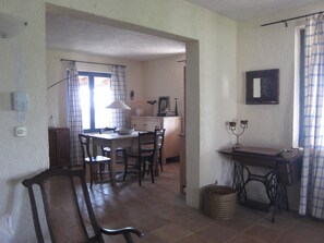 Ferienhaus, 3 Schlafzimmer | Wohnbereich | Flachbildfernseher